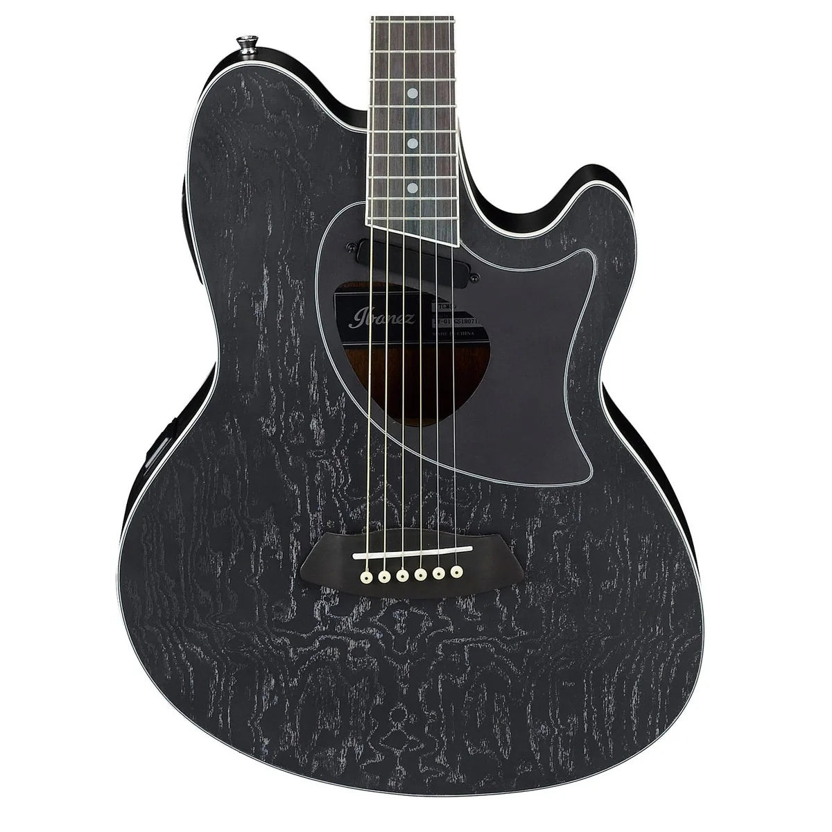 Guitarra Electroacustica Ibanez Talman Tcm50-Galaxy Black Open Pore