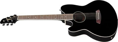 Guitarra Electroacustica Ibanez Talman Zurda Tcy10Le- Black High Gloss