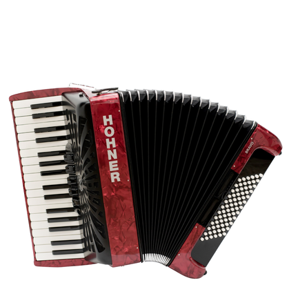 ACORDEON HOHNER BRAVO III 72 BAJOS ROJO