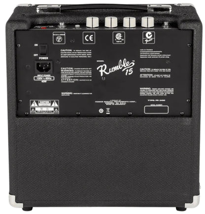 Amplificador Fender bajo rumble 15 V3  2370100000