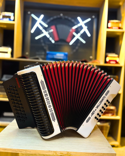 ACORDEON HOHNER COMBO  REY WHITE SPECIAL