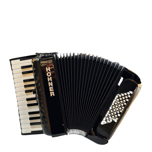 ACORDEON HOHNER BRAVO II 48 BAJOS NEGRO