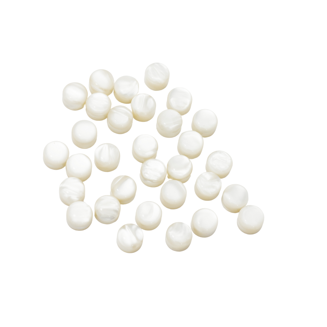 KIT BOTONES ITALIANO PERLADOS BLANCO