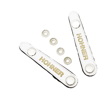 BROCHES FUELLE C-III HOHNER BLANCO - DORADO