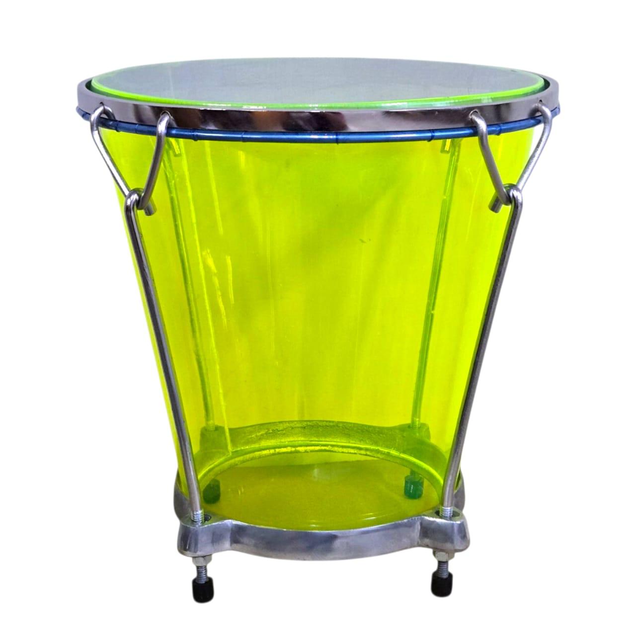 CAJA VALLENATA ACRILICA  VERDE