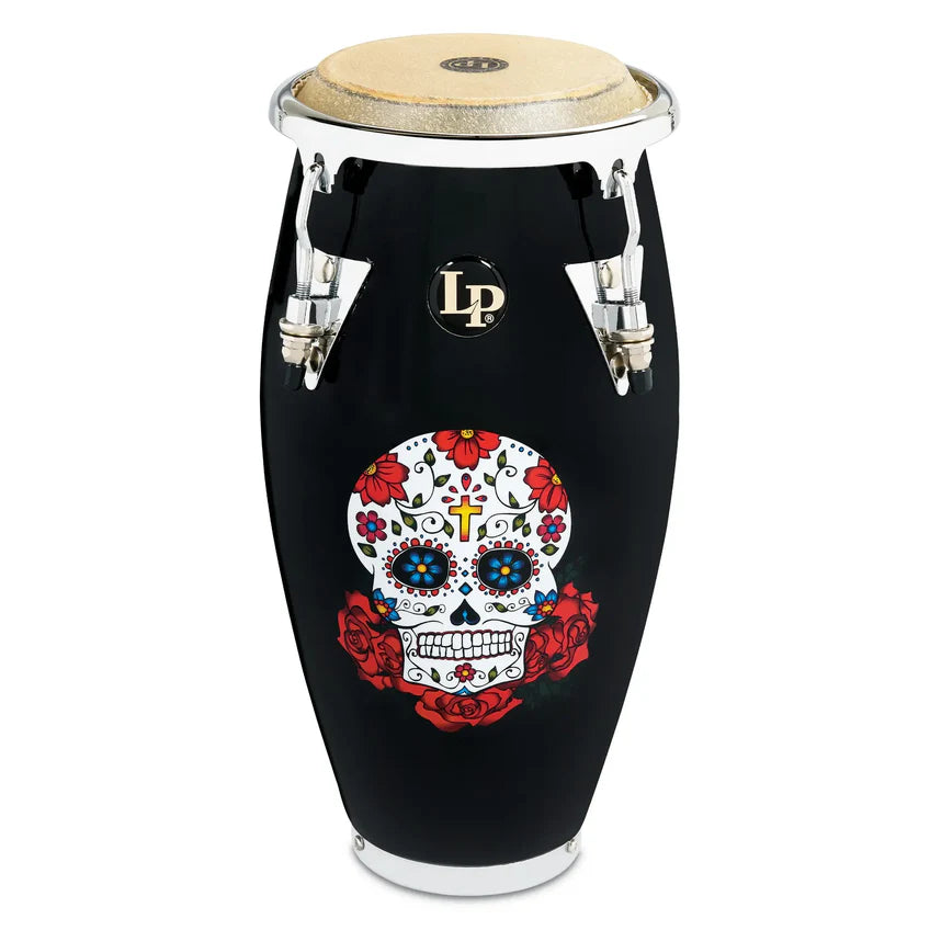 CONGA LP MINI 4 1/2 KP SKULL NEGRO LPM198-BK