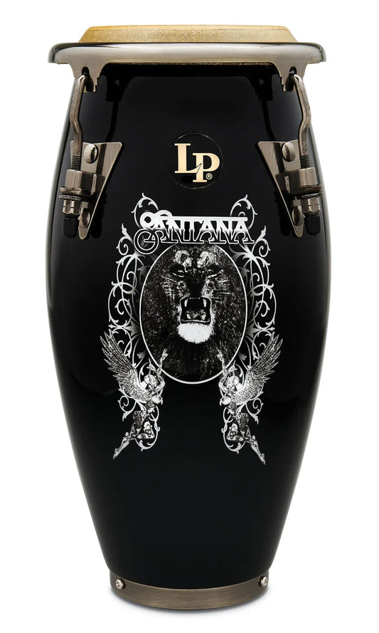 CONGA LP MINI 4 1/2 SANTANA LION NEGRO LPM197-SNL