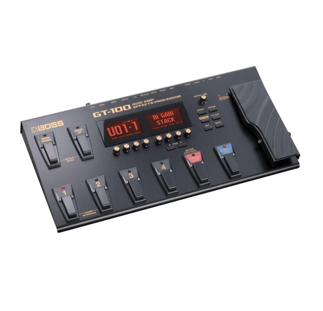 Procesador De Efectos Boss Guitarra Electrica Gt-100