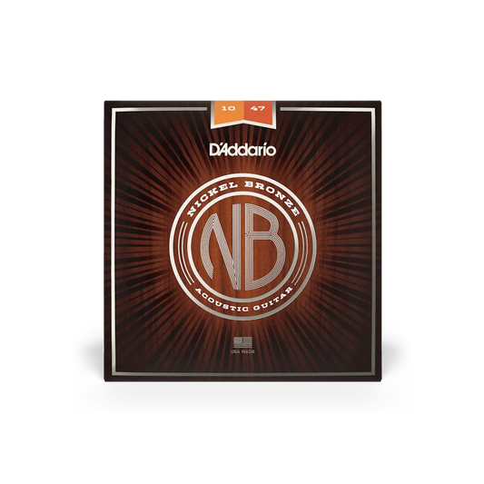 Encordado D Addario Guitarra Acustica Nb 10-47