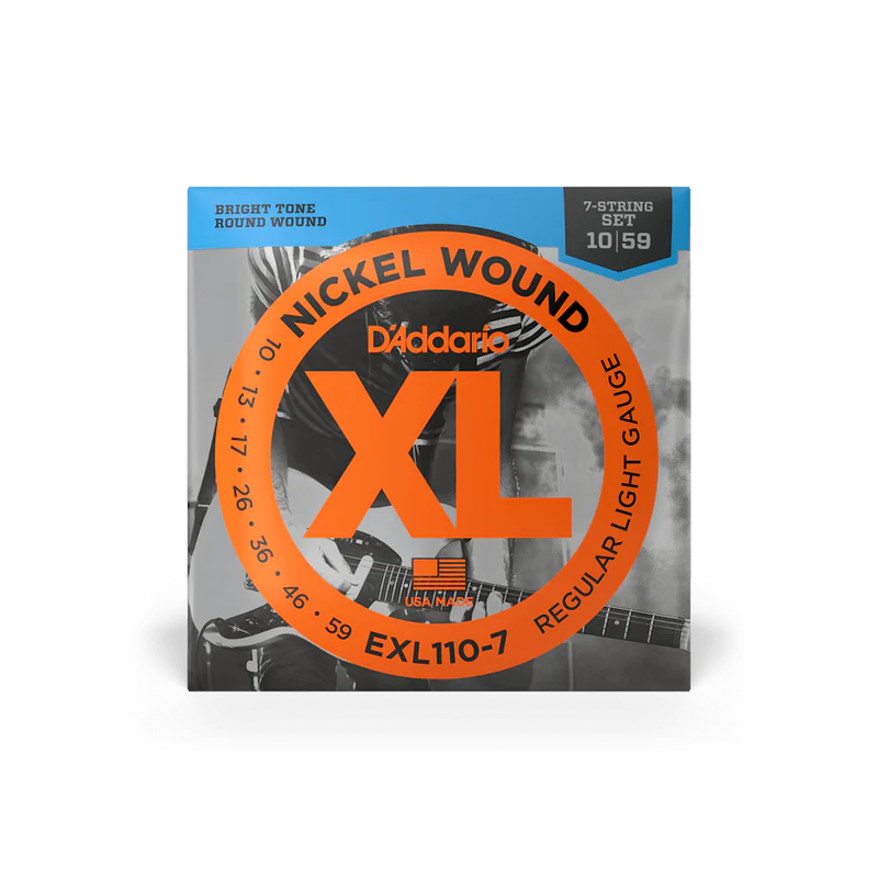 Encordado D Addario Guitarra Electrica Exl110-7 10 59