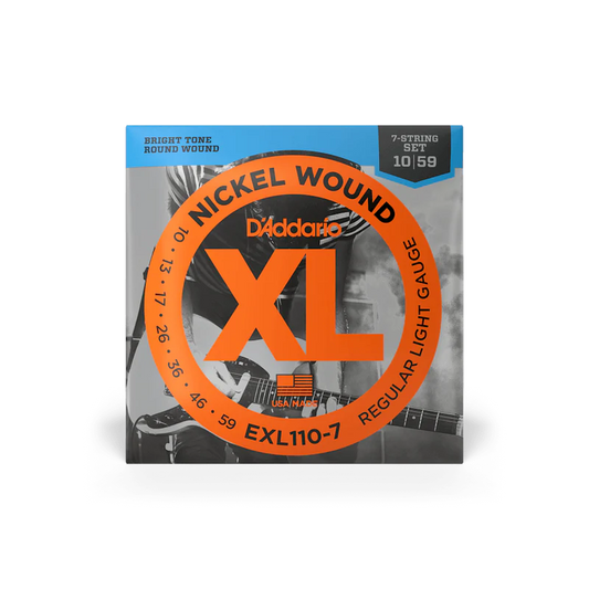 Encordado D Addario Guitarra Electrica Exl110-7 10 59
