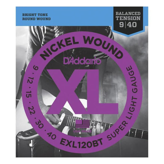 Encordado D Addario Guitarra Eléctrica Exl120Bt Balanceado