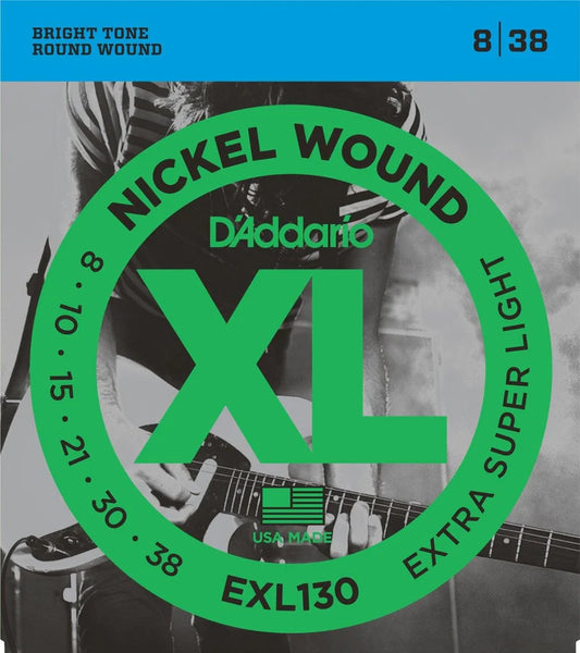 Encordado D Addario Guitarra Electrica Exl130 8 38