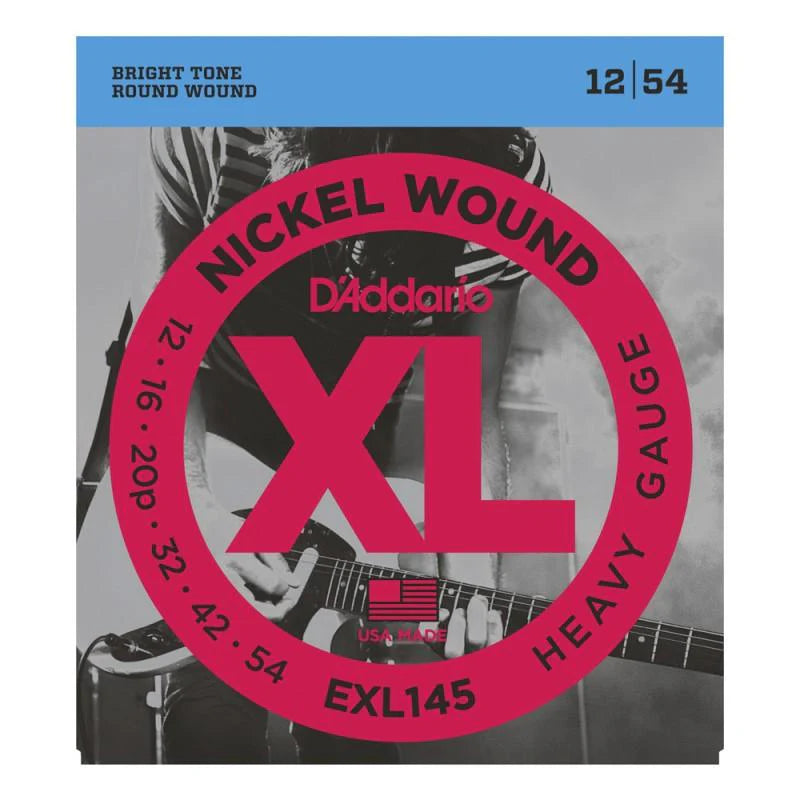 Encordado D Addario Guitarra Electrica Exl145 12-54