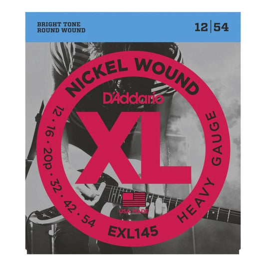 Encordado D Addario Guitarra Electrica Exl145 12-54