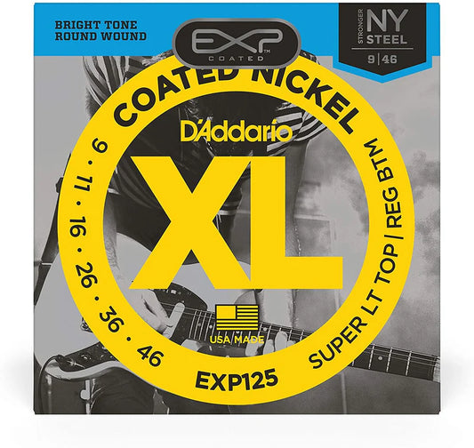 Encordado D Addario Guitarra Electrica Exp125 9 46