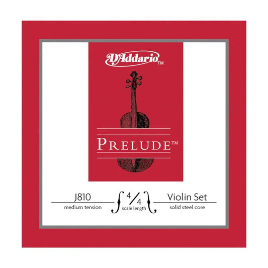Encordado D Addario Prelude Violin J810 44 Med
