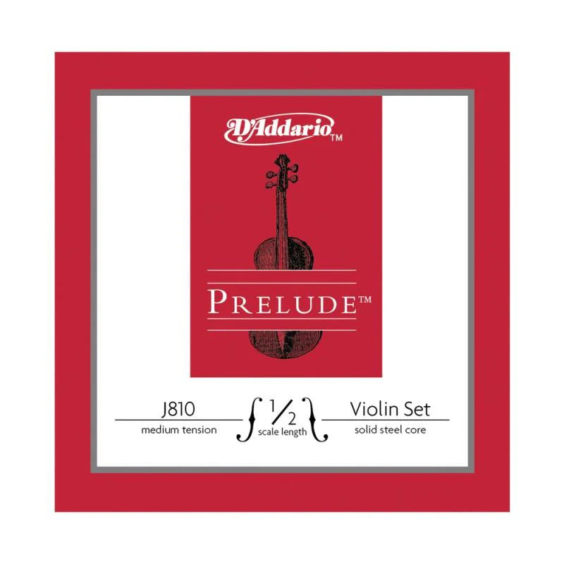 Encordado D Addario Prelude Violin J810M 1/2