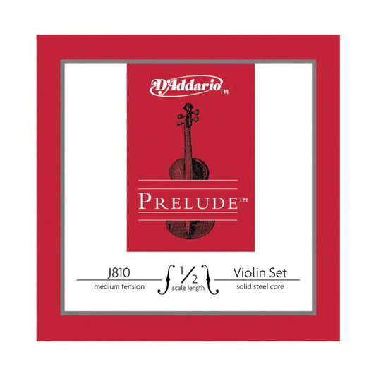 Encordado D Addario Prelude Violin J810M 1/2