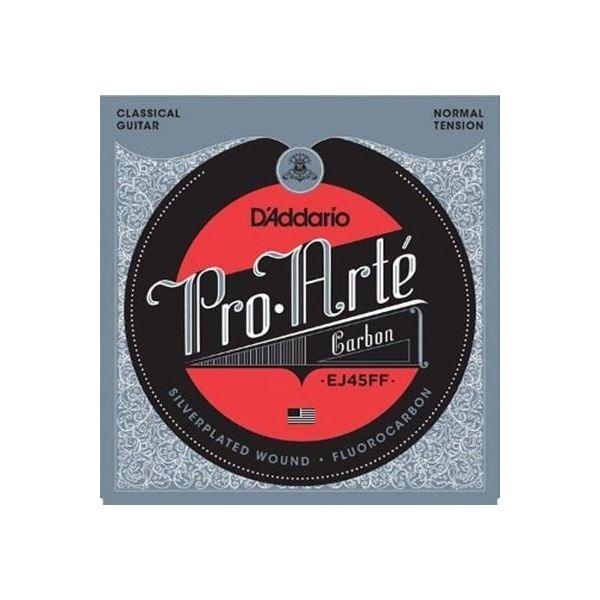 Encordado D Addario Proarte Guitarra Acustica Ej45Ff Carbon Nylon