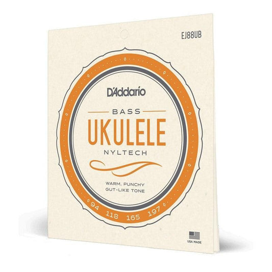 Encordado D Addario Ukulele Bajo Ej88Ub