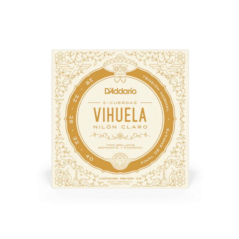 Encordado D Addario Vihuela Mv10N