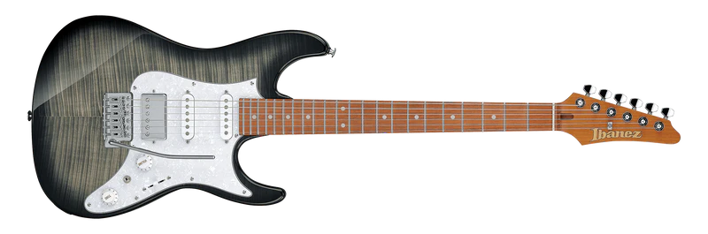 Guitarra Electrica Ibanez AZ22S1F-TKS Negro Transparente