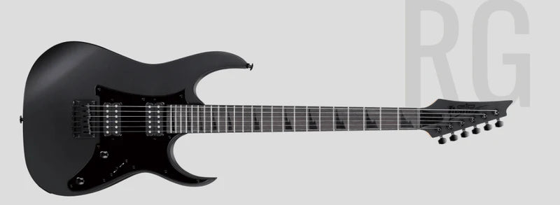 Guitarra Electrica Ibanez Grgr131Ex-Black Flat