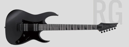 Guitarra Electrica Ibanez Grgr131Ex-Black Flat
