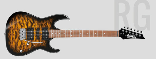 Guitarra Electrica Ibanez Grx70Qa-Sb