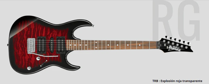 Guitarra Electrica Ibanez Grx70Qa-Trb