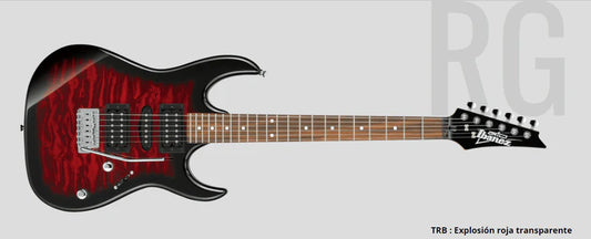 Guitarra Electrica Ibanez Grx70Qa-Trb
