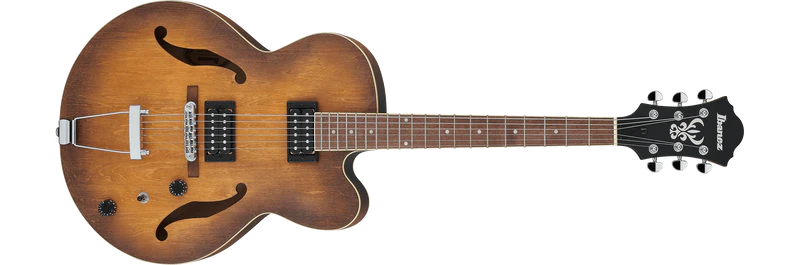 Guitarra Electrica Ibanez Hollow Body Af55-Tobacco Flat