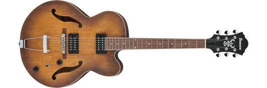 Guitarra Electrica Ibanez Hollow Body Af55-Tobacco Flat