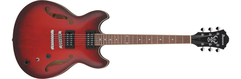 Guitarra Electrica Ibanez Hollow Body As53-Sunburst Red Fla