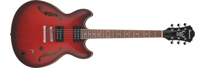 Guitarra Electrica Ibanez Hollow Body As53-Sunburst Red Fla