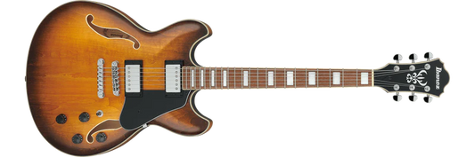 Guitarra Electrica Ibanez Hollow Body As73-Tobacco Brown