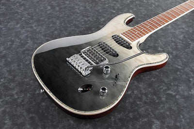 Guitarra Electrica Ibanez Sa360Nqm-Black Mirage Gradation