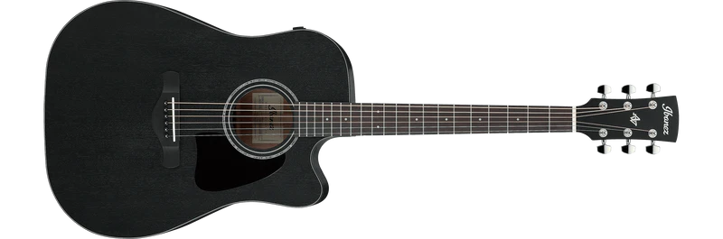 Guitarra Electroacustica Ibanez Art Wood Aw1040Ce-Weathered Black Open Pore