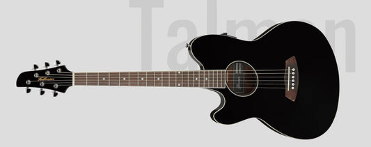 Guitarra Electroacustica Ibanez Talman Zurda Tcy10Le- Black High Gloss