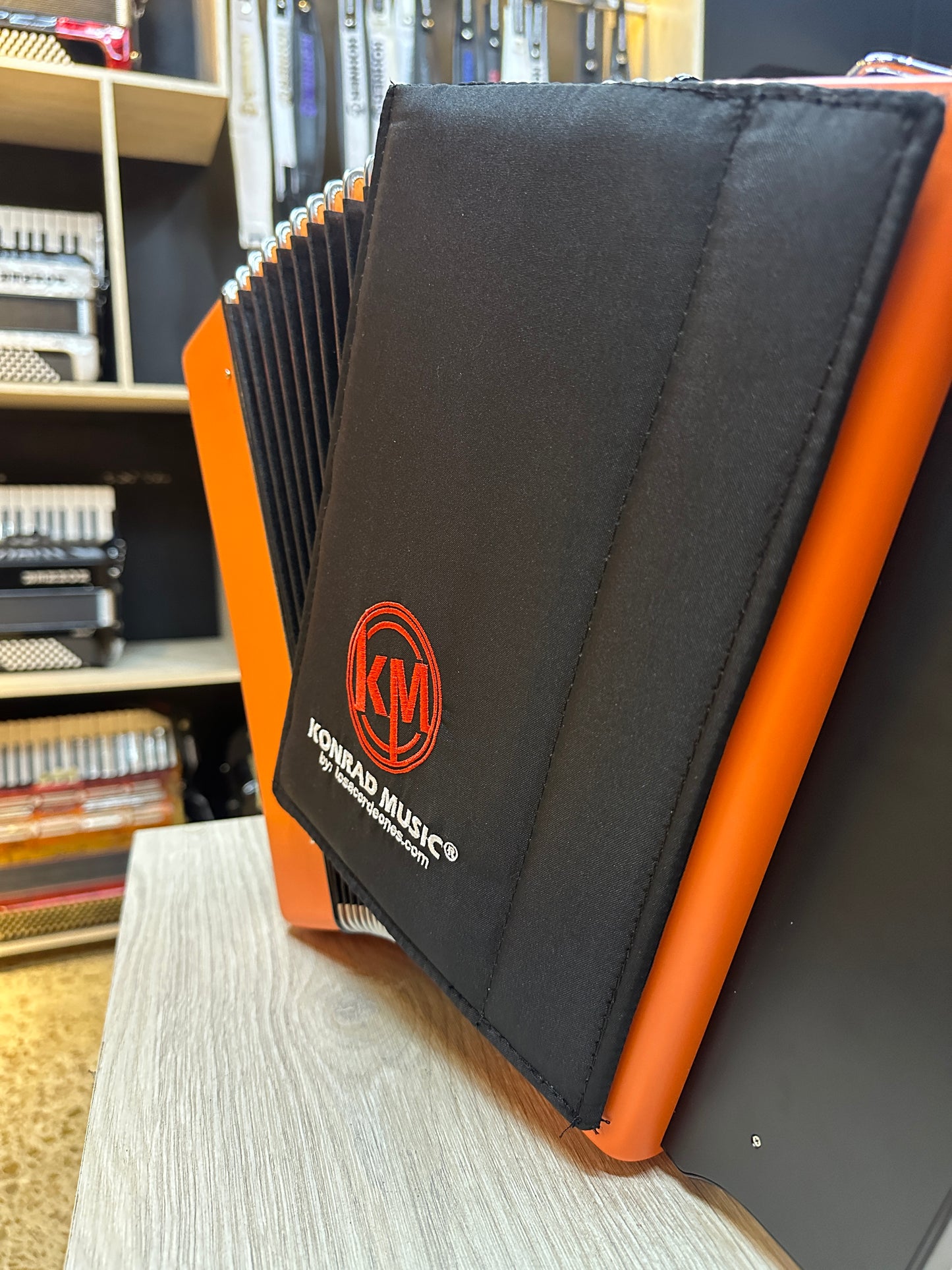 ACORDEON HOHNER COMBO  REY ORANGE