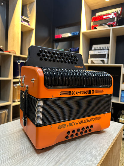 ACORDEON HOHNER COMBO  REY ORANGE