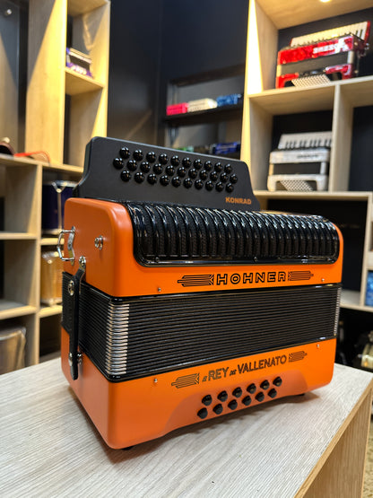 ACORDEON HOHNER COMBO  REY ORANGE