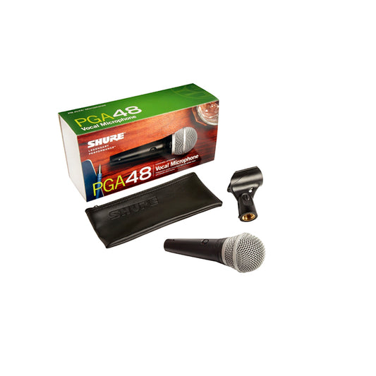 MIC VOCAL SHURE PGA48-LC ALÁMBRICO DINÁMICO