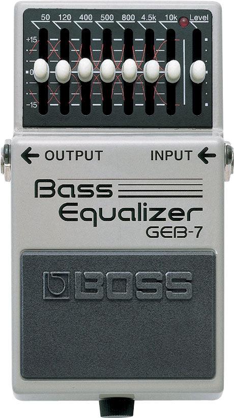 Pedal Boss Bajo Geb-7 Equalizer 7 Band