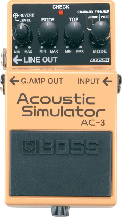 Pedal Boss Guitarra Acustica Ac-3 Acoustiac Simulator