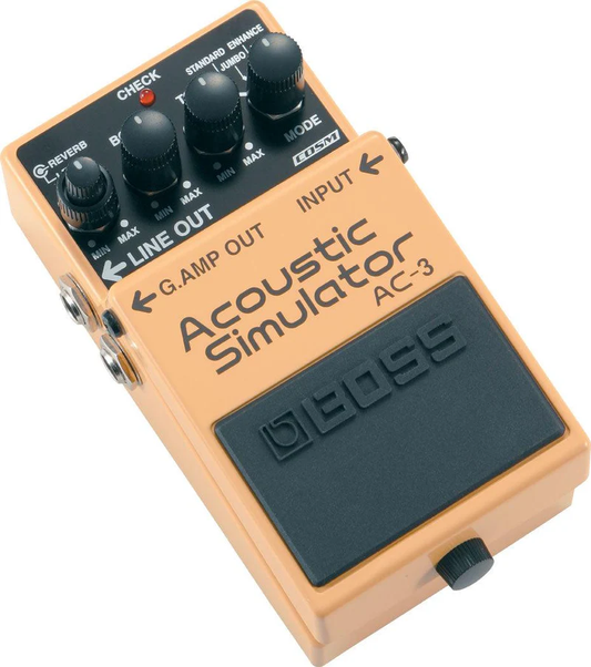 Pedal Boss Guitarra Acustica Ac-3 Acoustiac Simulator