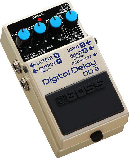 Pedal Boss Guitarra Electrica Dd-8 Exp Digital Delay