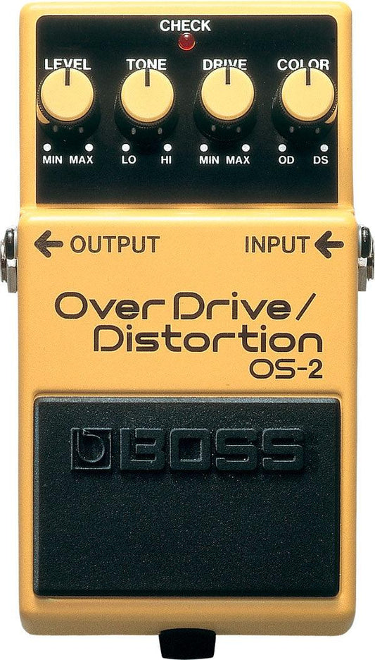 Pedal Boss Guitarra Electrica Os-2 Overdrive And Distortion