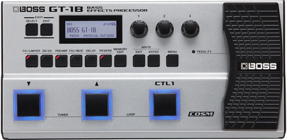 Procesador De Efectos Boss Bajo Gt-1B